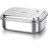 Boîte à Lunch 3 Compartiments En Inox 1200ml - Idéale Pour Enfants Et Adultes, Portable Et Pratique