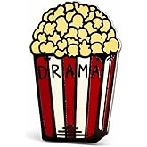 Kolorspun Drama Popcorn Enamel Lapel Pin