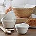 Mason Cash In The Forest Chip-Resistant Earthenware Mixing Bowl, Size 24/24 cm/2 Litre, Cane