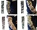 Autek 10pc Fake Temporary Tattoo Sleeves Body Art Arm Stockings Accessories - Designs Tribal, Dragon, Skull, and Etc.