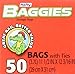 Hefty Baggies Food Storage Bags 1 Gallon - 50 count