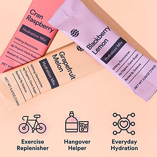 Basis Hydration Low Sugar Powder Packets, Electrolyte Mix, Keto