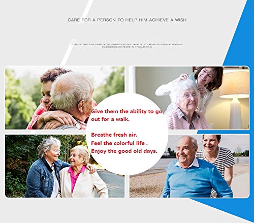 Folding Cane 300 lbs Walking Sticking for Men & Women - Collapsible, Lightweight, Height Adjustable Crutches Portable Walking Cane Mobility Aid
