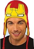 Rubie's Costume Co Adult Marvel Universe Iron Man Fleece Hat, Multi, One Size