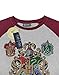Harry Potter Hogwarts Women's Raglan Long Sleeve Cotton T-Shirt Medium