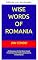 Livro Palavras sábias da Romênia