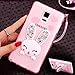Galaxy Note 4 Case,Shinetop Bling Diamond Glitter Crystal Clear Soft TPU Silicone Back Cover 3D Cute Cartoon Rabbit Bunny Case Protective Shell with Pompon Ball for Samsung Galaxy Note 4 N9100-Pink