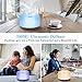 Diffuserlove Essential Oil Diffuser 500ML Ultrasonic Aromatherapy Diffuser Mist Humidifiers with Mute Design, Timer and Waterless Auto Shut-Off, 7 Color LED Lights for Office Home Bedroom Livingthumb 2