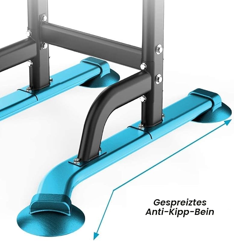 Klimmzugstange Power Tower Übung Euipment für Zuhause Fitnessstudio Dip Station Höhenverstellbar Fitness Krafttraining Dip-Stationen