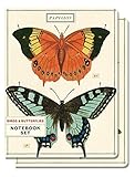 Cavallini Papers & Co. notebook set 2 birds & butterfiles