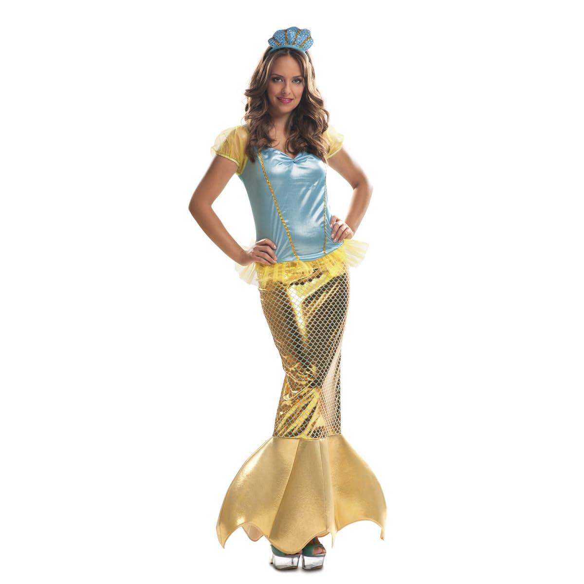Partychimp 1983 – 02610 – Little Mermaid – Misses 'Costume, S, Blue