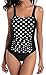 JAATEE Women's One-Piece Backless Swimsuits Bathing Suits Swimwear