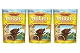 Zukes's Mini Naturals Healthy Moist Training Treats Peanut Butter (Pack of 3)