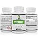Vitalify™ - #1 in Support For Chronic Fatigue - Effective Natural Fatigue Supplement with Adaptogens For Vitality, Stress Relief and Energy For Your Day - Adrenal Health Supplements - 120 Capsules