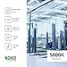 Sunco 12 Pack Linkable LED Utility Shop Light, 4500 LM, 4500K, 4 FT, 48 Inch Integrated Fixture for Garage, 40W Equivalent 150W, Surface + Suspension Mount