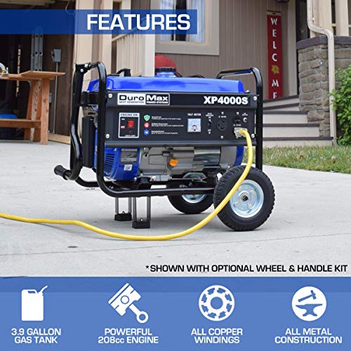 DuroMax XP4000S Portable Generator4000 Watt Gas Powered Camping & RV