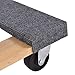 Goplus Furniture Moving Dolly, Heavy Duty Wood Rolling Mover with Wheels for Piano Couch Fridge Heavy Items, Securely Holds 1000 LBS (1 Pack)