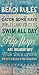 P. Graham Dunn Beach Rules Flip Flops Blue 20 x 10.5 inch Wood Board Plank Wall Sign Plaque