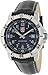 Luminox Colormark Black/Grey Dial Steel Black Leather Ladies Watch A.7251