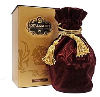Chivas Royal Salute Blended Scotch Whisky Flagon in Velvet