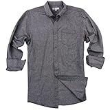 Men's 100% Cotton Long Sleeve Button Down Collar Oxford Shirt