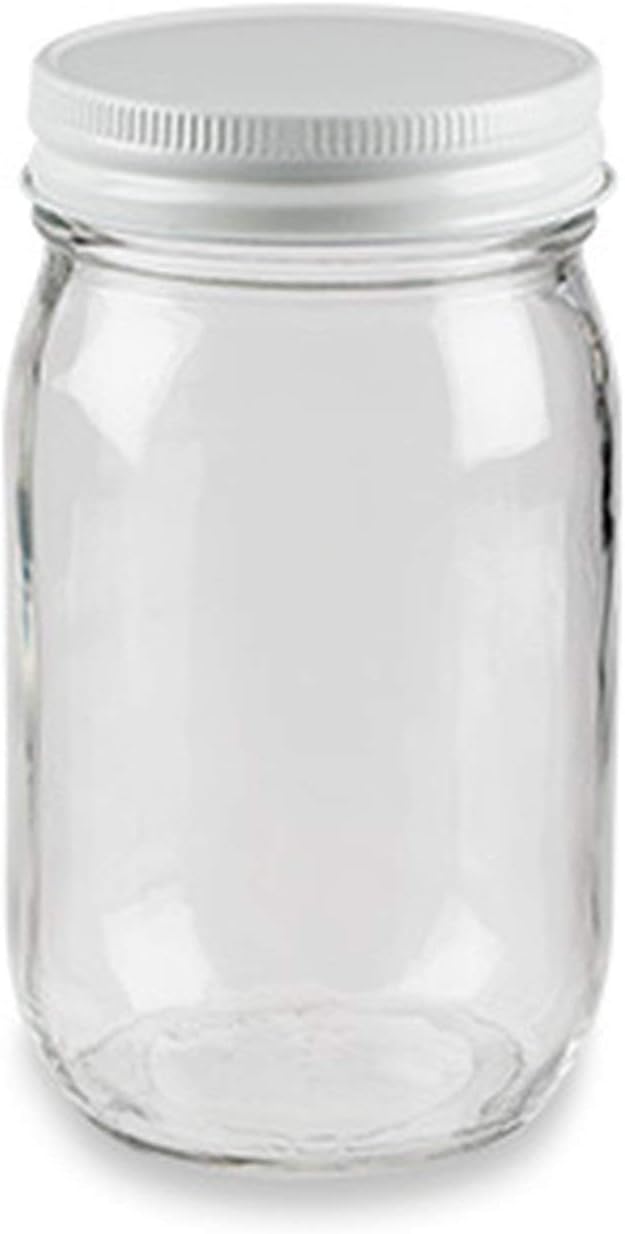 Blythewood Bee Company 16 oz Clear Glass General Purpose Jar - Lid Included