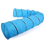 TOBBI Agility Pet Tunnel Training Toy Open Equipment Dog Outdoor Obedience Exercise