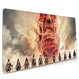 Attack On Titan Gaming Mouse Pad Large Mouse Pad