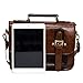 ECOSUSI Women Faux Leather Vintage Small Satchel Bag Crossbody Purse