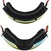 ZIONOR XA Ski Snowboard Snow Goggles for Men Women Anti-fog UV Protection Spherical Dual Lens Design (VLT 25.4% Black Frame Revo Red Lens)
