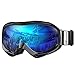 OutdoorMaster OTG Ski Goggles - Over Glasses Ski / Snowboard Goggles for Men, Women & Youth - 100% UV Protection