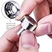eBoot Stainless Steel License Plate Frame Bolt Screws Fasteners with Zinc Safety Screw Caps