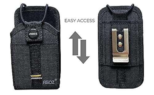 AGOZ Carrying Case for CAT S22 Flip Phone Holster Pouch Cover with