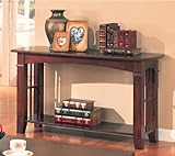 Brentwood Sofa Table with Wood Top in Cherry