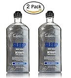 Bath and Body Works Aromatherapy Sleep Detoxify (LOT OF 2) Black Chamomile Body Wash/Foam Bath 10 fl oz