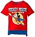 Disney Boys' Mickey Mouse Super Short Sleeve Cape T-Shirt