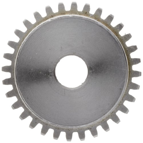 Boston Gear NA20B1/2 Spur Gear, 14.5 Pressure Angle, Steel, Inch, 20 Pitch, 0.500" Bore, 1.100