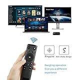 Longshow Air Mouse Remote Control - Q5 Bluetooth/2.4GHz WiFi Voice Remote Control Air Mouse with USB Receiver for Smart TV Android Box