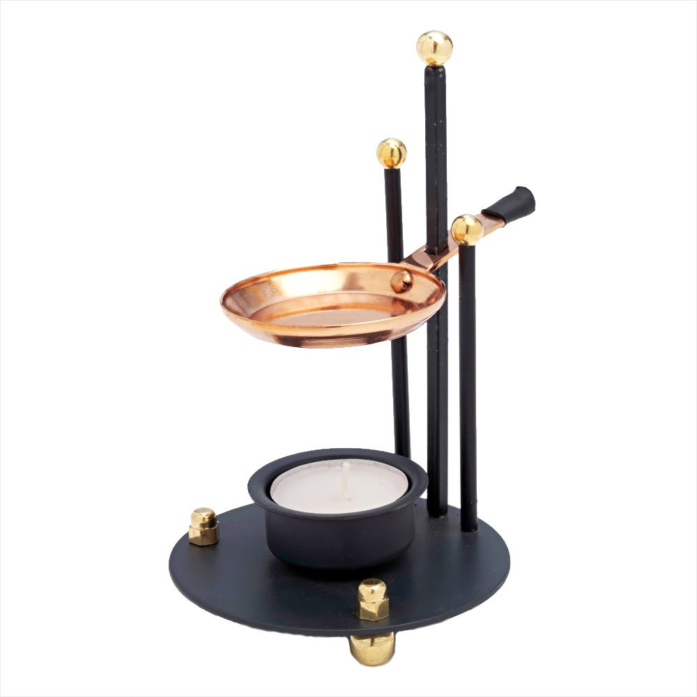 NKlaus 2x 2925 incense pans handmade incense set gift 40128