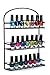 Francois et Mimi Mountable Spice Rack and Holder, Black