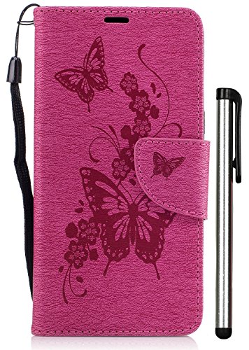 Grand Prime Plus Case,Galaxy J2 Prime Case,Grand Prime (2016) Case Wallet Leather Magnet Flip Cover 