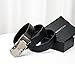 Big Sale New BOSTANTEN Men's Leather Ratchet Dress Belt with Automatic Sliding Buckle Black