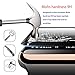 SNSIR Screen Protector 42mm for Apple watch Series 3/2/1 [2 Pack] [Tempered Glass] Full Coverage Protective Foil 9H 2.5D (Black 42mm)