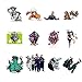 Anime Laptop Stickers 50pcs, Cool Kids/Teen Vinyl Computer Waterproof Water Bottles Skateboard Luggage Decal Graffiti Patches Decal (JoJo's Bizarre Adventure)