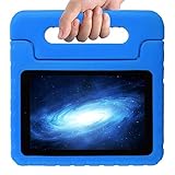 eTopxizu Kids Case for Fire 7 2015,ShockProof Case Light Weight Case Protection Cover Handle Stand for Children for Fire 7 inch Display Tablet (5th Generation - 2015 Release Only),Blue