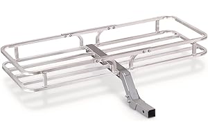 Guide Gear Small ATV UTV Utility Trailer, Hitch Cargo Carrier, Truck Camping, Aluminum