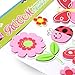 Skygate 17 Count Premium Butterflies and Flowers Wall Stickers | 3D Foam | Wall Decal Stickers Without Leaving a Sticky Residue