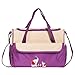 SoHo Animals Diaper Tote Bag 10Pc, ElephantsPurple