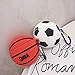 Mulafnxal Compatible with Airpods 1&2 Case,Silicone 3D Cute Funny Fun Cartoon Character Airpod Cover,Fashion Stylish Cool Sports Design Skin,Shockproof Cases for Teens Girls Boys Air pods (Basketball)