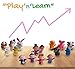 Sensei Play ‘n’ Learn Finger Family Puppets - People & Animals - 16 pcs - Finger Puppets Zoo Animals & Family Puppets For Kids, Babies, Toddlers & The Whole Family